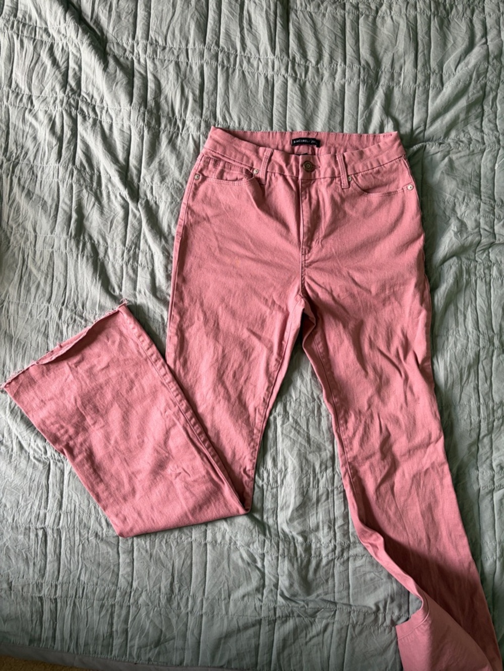 Sincerely Jules Rose Pink Wide-Leg Jeans